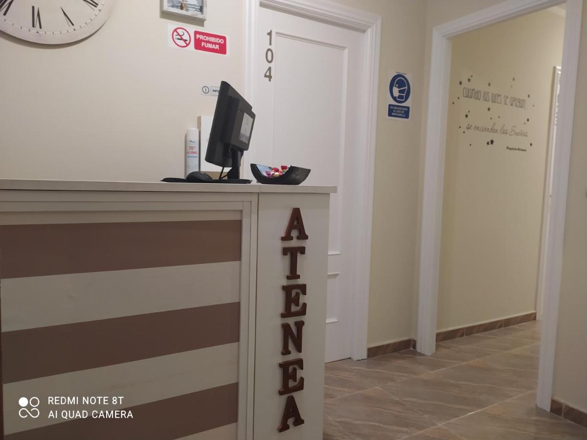 Pension Atenea Pilgrims カルダス・デ・レイス エクステリア 写真